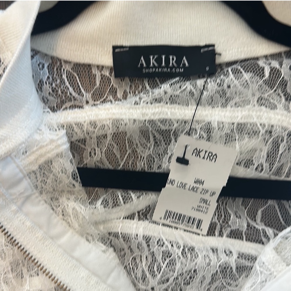 Akira Ruffle Lace Jacket | S | white - Picture 5 of 6